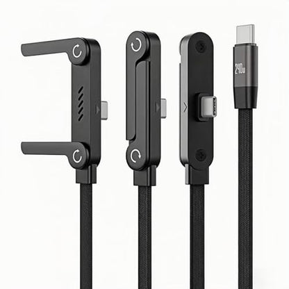 2-in-1 Invisible Stand Charger Cable