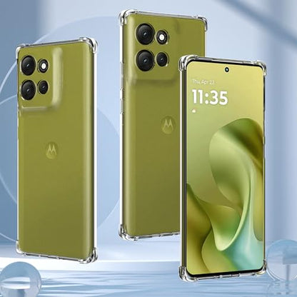 Anoowkoa Designed for Motorola Moto G86 5G Case：TPU-[Anti Yellowing] Clear Cover Phone Case.Military-Grade Shockproof.Ultra-Thin Drop-Proof and Ultra-Soft - color: Moto G86 5G
