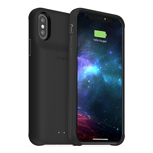 mophie 401002827 Juice Pack Access - Ultra-Slim Wireless Battery Case - Made for Apple iPhone Xs/iPhone X (2,000mAh) - Black - color: Black