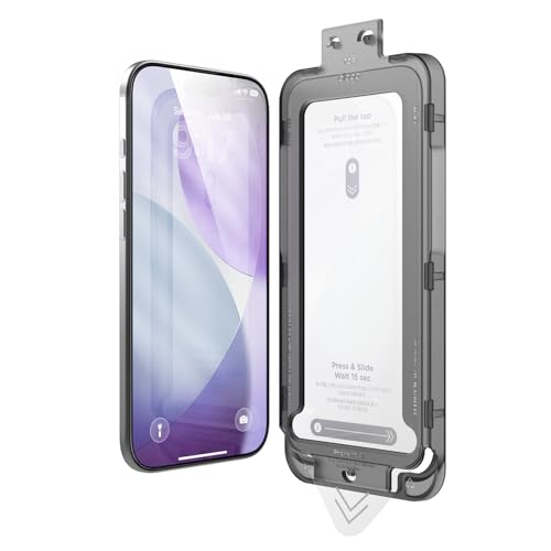 elago Tempered Glass Screen Protector for iPhone Air Clear | Case Friendly, 9H Surface Hardness, Anti-Fingerprint, Shatter-Proof, Scratch Protection, Bubble-Free - size: iPhone Air