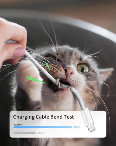USB C to Lightning Cable 6FT 2Pack[Apple MFi Certified], iPhone Charger Cable Fast Charge Braided iPad Charger cable iphone charger Lead iphone Wire for iPhone 14 Pro Max/13/12Mini/11/XS/XR/X/8Plus/SE