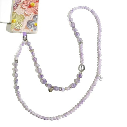 Phone Crossbody Chain CellPhone Lanyard,Universal Phone Chain Strap with Tether Patches Compatible with Most Phones (X) - color: X