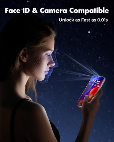 UNBREAKcable 4-Pack Screen Protector for iPhone 16, Military-Grade Shatterproof Tempered Glass [9H+ Hardness] [Easy Installation Frame] [99.99% HD Clear] for Apple iPhone 16 - size: iPhone 16 (Pack of 2)