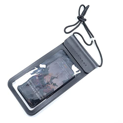 Waterproof Phone Pouch,IPX8 Waterproof Phone Case Bag Holder for iPhone 14 Pro Max/14 Plus/13/13 Pro Max/12/12 Pro Max/11/11 Pro Max/Xs Max/XR Samsung up to 6.9" for Kayaking Swimming(Black) - color: Black to 6.9"