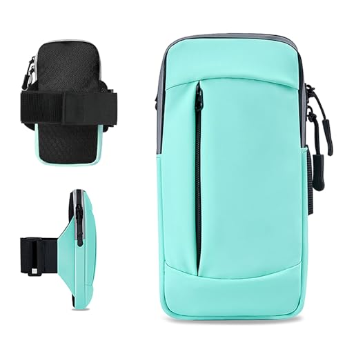 Phone Holder for Running Armband Cell Phone Holder for iPhone 11 12 13 14 15 16e 16 17 Pro Max Xs Xr X 8 Plus Mini Galaxy Ultra Note Pouch Women Men Kids,Exercise Workout Arm Bands Bag Sleeve - color: 06-Blue