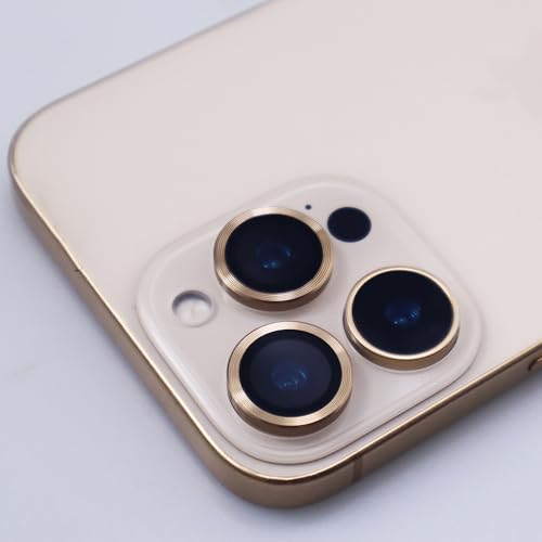 BONVAN for iPhone 16 Pro / 16 Pro Max Camera Lens Protector Metal Crystal Tempered Glass Screen Accessories Cover (Desert Titanium) - color: Desert Titanium