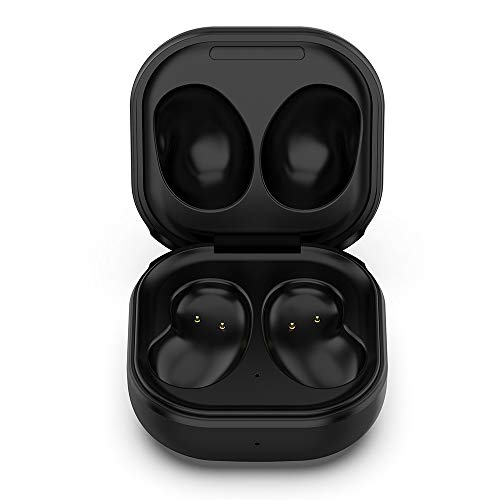 Wired Charging Case for Galaxy Buds Live SM-R180, Replacement Charger Case Cover with 3.3ft USB-C Cable for Samsung Galaxy Buds Live Earbuds (Black) - color: Black