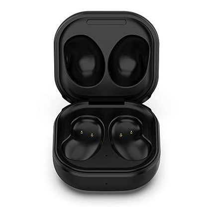 Wired Charging Case for Galaxy Buds Live SM-R180, Replacement Charger Case Cover with 3.3ft USB-C Cable for Samsung Galaxy Buds Live Earbuds (Black) - color: Black