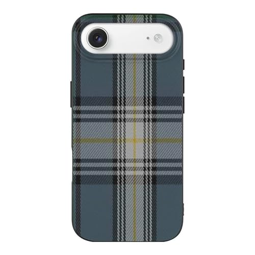 Clan MacDowall TartanAnti-Yellowing Soft TPU Phone Case for iPhone 17, Shockproof and Scratch-Resistant Case - color: black-style-210