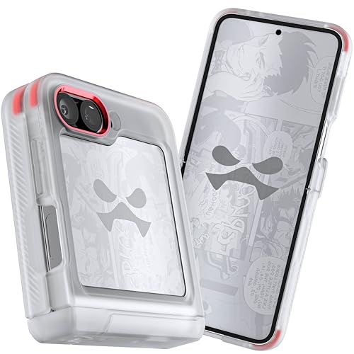 Ghostek Covert Clear Galaxy Z Flip 6 Case with Built-in Kickstand and Full Hinge Protection Shockproof Protective Phone Cover Designed for 2024 Samsung Galaxy Z Flip6 (6.7") (Clear) - color: Clear, size: Galaxy Z Flip 6