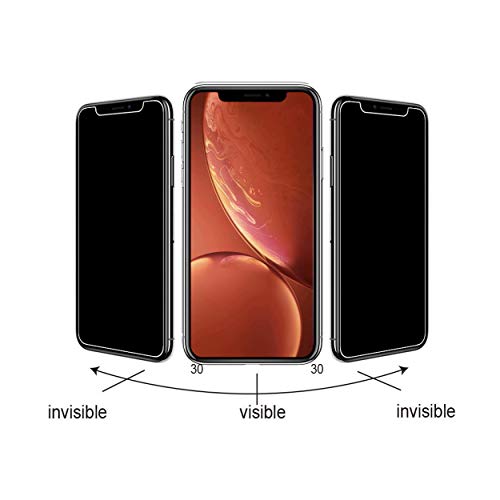 Ailun 2 Pack Privacy Screen Protector for iPhone 11 / iPhone XR - size: 11/XR 6.1 inches