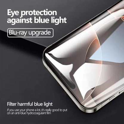 3pcs Dust-Proof Hydrogel film for iPhone 17 Pro 6.3" 2025 Soft TPU Screen Protector HD Clear Gel film Fingerprint-unlocked Ultra-thin Automatic Repair