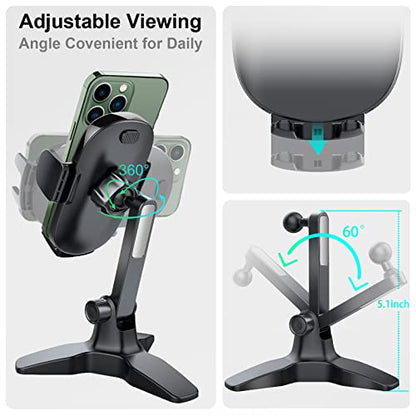 OQTIQ Cell Phone Stand for Desk, Phone Stand for iPhone Android Phones