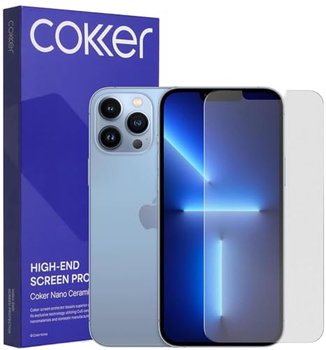 COKER [2 PACK] Matte Screen Protector for iPhone13 Pro Max - Korean Precision Paperfeel Screen Protector 9H, Anti-Glare, Anti-Scratch, Anti-Fingerprint, Anti-Blue Light Easy Install for iPhone13 Pro Max - size: iPhone13 Pro Max