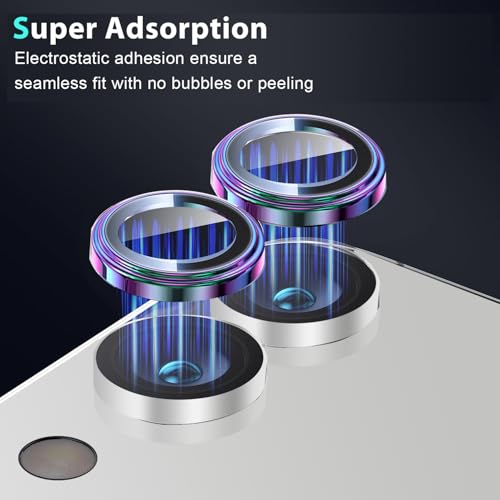 Zeking 2 Set for Samsung Galaxy Tab S11 Ultra Camera Lens Protector - color: Colorful
