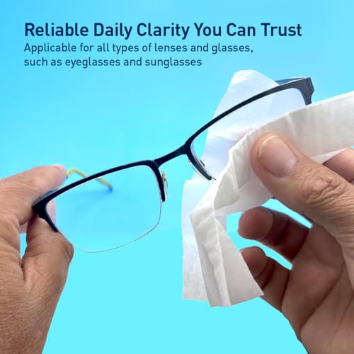 Flents Lens Wipes, Wipe 'N Clear Basic, 400 Count, Pre-Moistened, Streak-Free, Safe for Glasses, Sunglasses, Gentle Cleaning, Clear Vision, Streak-Free, Individually Wrapped for Travel & Convenience - size: 400 Count Basic