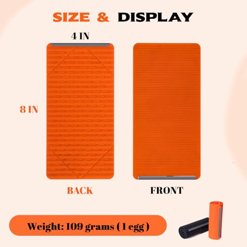 2PCS Flexible Silicone Phone Holder Flexible Silicone Phone Stand Orange*2