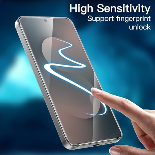 JETech Screen Protector for Samsung Galaxy S25 FE, 3-Pack | 9H Tempered Glass, HD Clear, Anti-Scratch Protection, Easy Installation Tool - size: Galaxy S25 FE