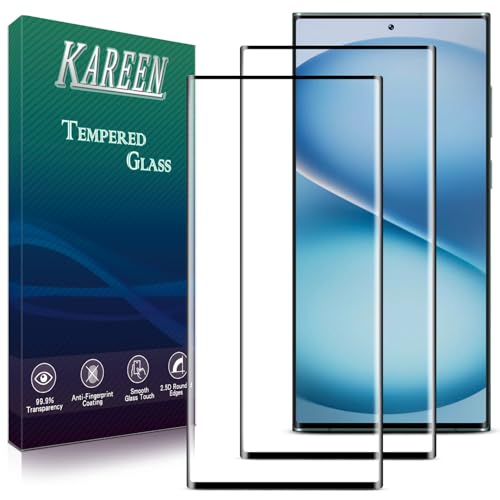 KAREEN Screen Protector for Samsung Galaxy S22 Ultra Tempered Glass Film - size: Samsung S22 Ultra