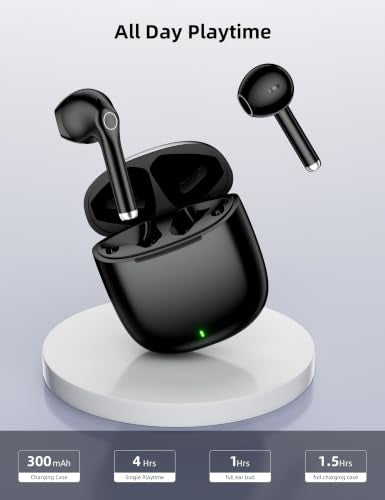 ACAGET Bluetooth Headphones True Wireless Earbuds for Laptop Smartphone TV - color: Black