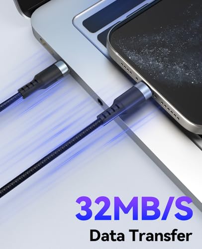 15ft USB C Cable Fast Charging 60W, Long USBC to USB-C Charge Cord 15 Foot - size: 15 Feet