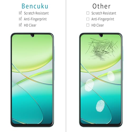 2 Pack Screen Protector for Samsung Galaxy A06 Tempered Glass Film - color: Clear-Galaxy A06