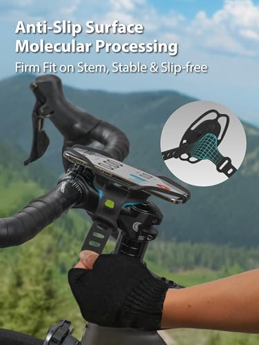 Bone Bike Tie 6 Pro, Universal Bike Phone Stem Mount for 4.7"-7.2" Phones