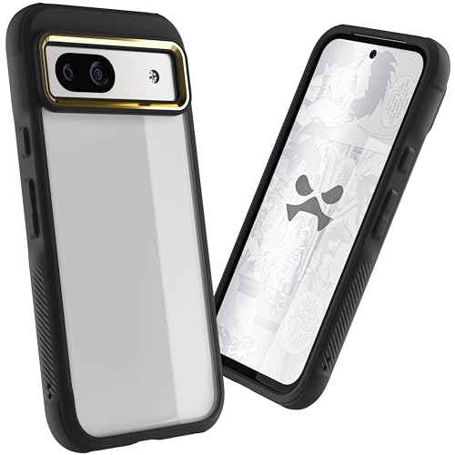 Ghostek Covert Clear Pixel 8a Case with Shockproof Drop Protection Premium Protective Wireless Charging Compatible Phone Cover Designed for 2024 Google Pixel 8a (6.1") (Black) - color: Black [Limited Edition], size: Pixel 8a