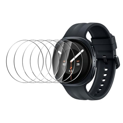 6-Pack Tempered Glass for Samsung Galaxy Watch 9 44mm Watch Screen Protector, 9H Hardness HD Clear Anti-Scratch Tempered Glass Protection Film for Galaxy Watch9 44mm, Bubble Free Anti Scratch - size: Galaxy Watch 9 44mm
