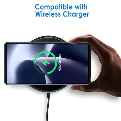 Battery Case for Galaxy S25 Ultra,Upgraded 12000mAh High Capacity Rechargeable Portable Protective Extended Charger Case Wireless Charging Compatible with S25 Ultra (6.9 inch) Charging Cover (Black) - size: Galaxy S25 Ultra