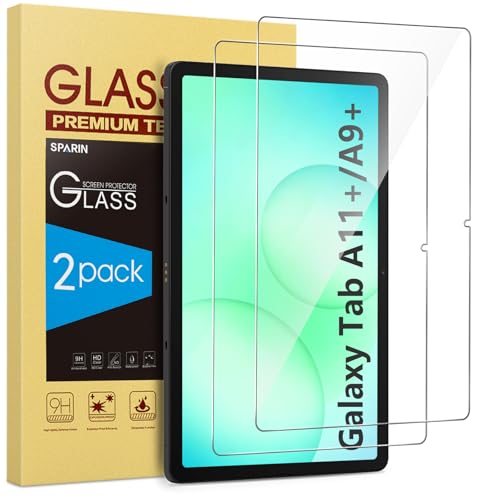 SPARIN 2 Pack Screen Protector for Galaxy Tab A11 Plus/Tab A9 Plus 11 Inch