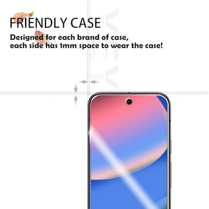 Screen Protector for Google Pixel 10, [2+2 Pack] Tempered Glass & Camera Lens Protectors[Ultrasonic Fingerprint Unlock] [Case Friendly] [Bubble-Free] Screen Protector Glass For Pixel 10 - size: Google Pixel 10