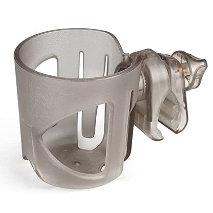 Accmor Stroller Cup Holder, Cup Holder for Walker Bike Wheelchair - color: All Transparent Grey