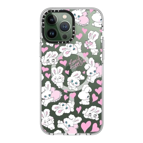 CASETiFY for iPhone 13 Pro Max Case - Impact Clear Compatible with MagSafe | Not Yellowing | 6.6 ft. 3x Military Grade Drop Protection | Sweetheart Mix | Clear - color: Sweetheart Mix, size: Iphone 13 Pro Max (6.7")