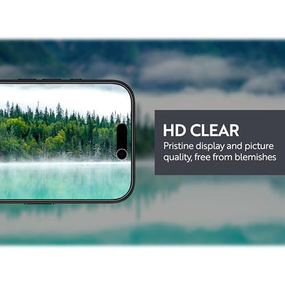 ArmorSuit 2 Pack Screen Protector for iPhone 16 Pro Max MilitaryShield Max Coverage HD Clear Film - Made in USA - size: iPhone 16 Pro Max 6.9" Max Coverage