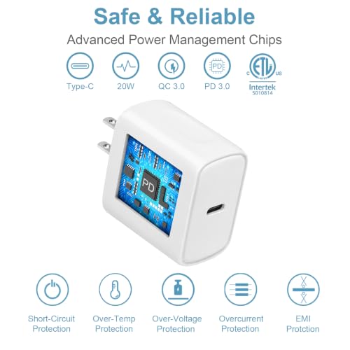 iPhone Charger Fast Charging 10FT iPhones 17 16 15 Charger 3 Pack - color: White, size: 10FT