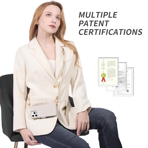 for iPhone 16 Pro Max 2-in-1 Magnetic Crossbody Wallet Case + Wrist Strap | Wireless Charging After Wallet Removal, Detachable Crossbody/Wrist Straps, Landscape Stand, Card Holder and Zipper Pocket - color: Cream apricot, size: iPhone 16 Pro Max