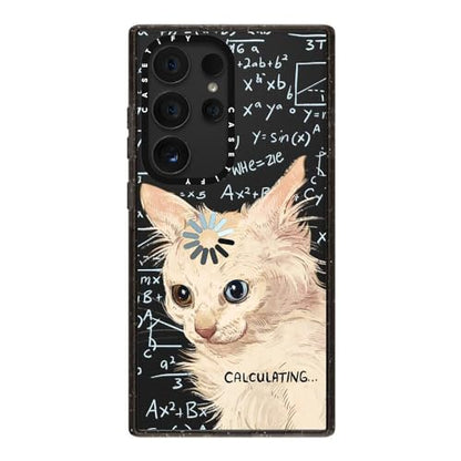 CASETiFY for Galaxy S24 Ultra Case - Impact | 8.2 ft. 4x Military Grade Drop Protection | Calculating... | Black - color: Calculating..., size: Galaxy S24 Ultra (6.8")
