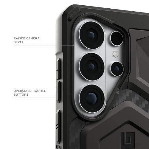 URBAN ARMOR GEAR UAG for Samsung Galaxy S26 Ultra Case 6.9" Monarch Pro - Magnetic Charging Compatible Rugged Military Drop Tested Protective Cover, Carbon Fiber - color: Monarch Pro - Carbon Fiber