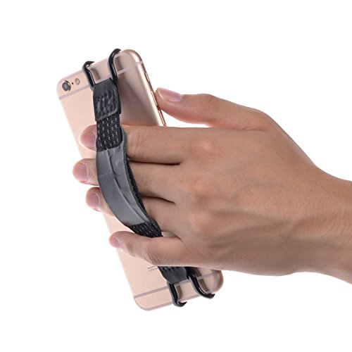 TFY Security Leather Hand Strap Holder for Smartphones - color: Hand-strap with Holder