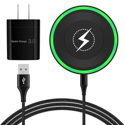 for Samsung Wireless Charger Fast Charging Pad for Samsung Galaxy S26 Ultra - color: black