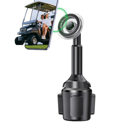 ICARMOUNT Golf Cart Phone Holder, Strong Magnetic Cup Holder - color: MagSafe