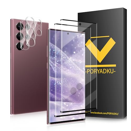 V-PORYADKU 2+2 Pack for Samsung Galaxy S22 Ultra Screen Protector - size: 6.82 inch