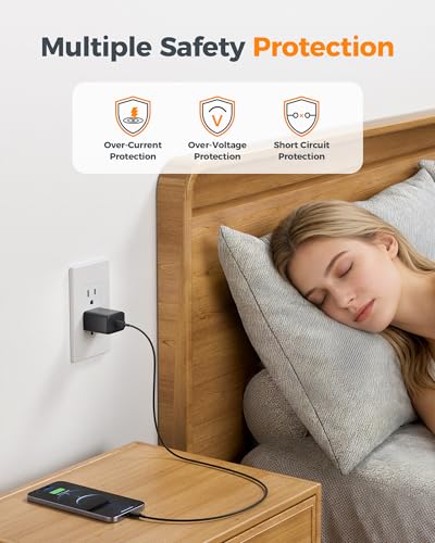TESSAN 45W USB C Charger Block Fast Charging, Type C Wall Charger Adapter - size: 2 Pack
