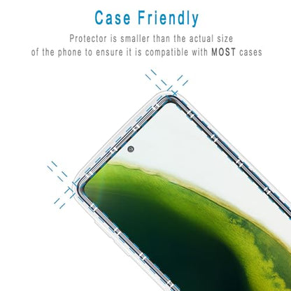2 Pack Privacy Screen Protector for Samsung Galaxy S20 FE, A53, A52 - color: Black