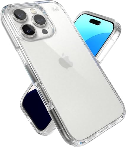 Designed for iPhone 16Pro Case Clear,[Anti-Yellowing][Military Grade Drop Protection] Slim Thin Shockproof Phone Case for iPhone 16Pro(6.3")-Clear