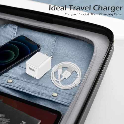 Charging for iPhone Charger [Apple MFi Certified]2Pack Lightning Cable Data - size: 3FT