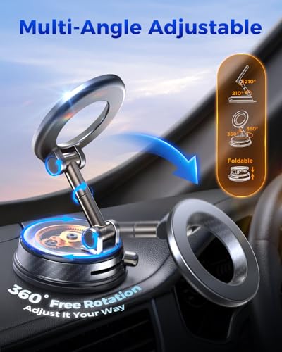 Magnetic Car Phone Holder, Magsafe Car Mount, Phone Holders for Your Car