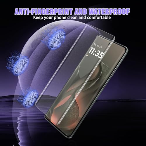 For Motorola Edge 2025 Screen Protector Soft TPU (2 Pack) - size: Motorola Edge 2025
