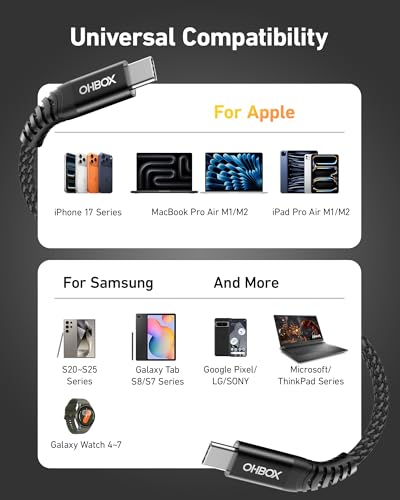 USB C to C Cable 60W [2Pack 3FT], USBC to USBC Fast Charging Cable for - color: Black, size: 3FT, style: USB C to USB C